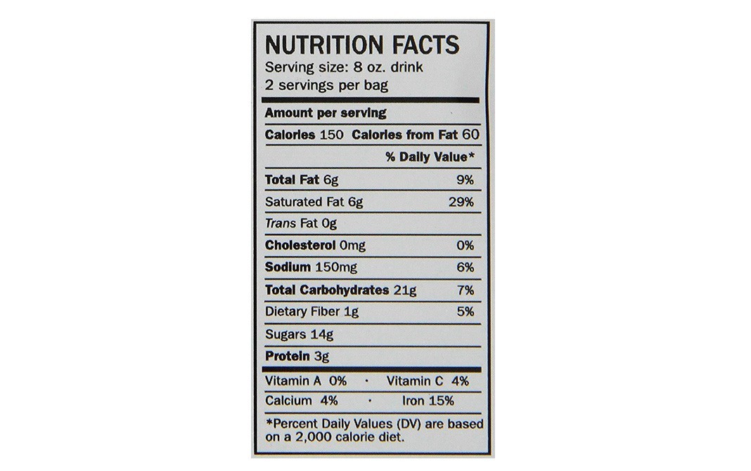 Big Train Blended Ice Coffee Decaf Vanilla   Pack  78 grams